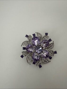 Crystal Clip/Brooch
